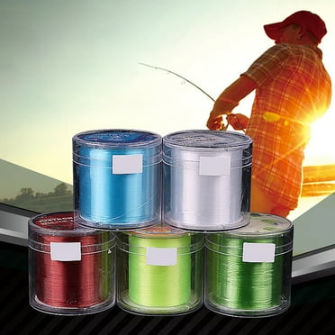 500m Nylon High Strength Super Strong Weave Fishing Line Rope Fish Tackle Tool-White,1.5