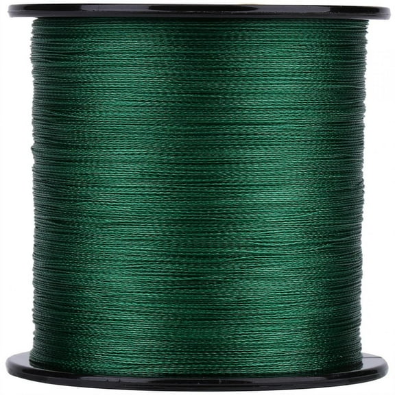 500m PE Braided 4 Strands Super Strong Fishing Lines Multi-filament Fish Rope Cord Green (2)