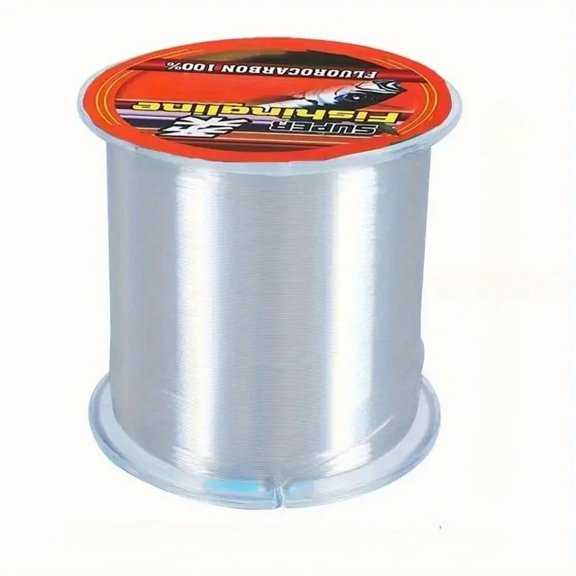 500m Super Strong Nylon Fluorocarbon Fishing Line, Non-Linen Multi-Strand Fishing Line
