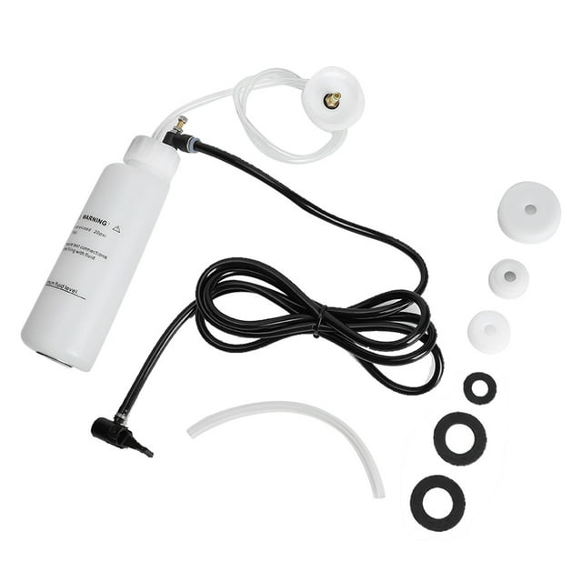 500ml Car Brake Clutch Bleeding Fluid Bleeder Kit Air Powered Vacuum