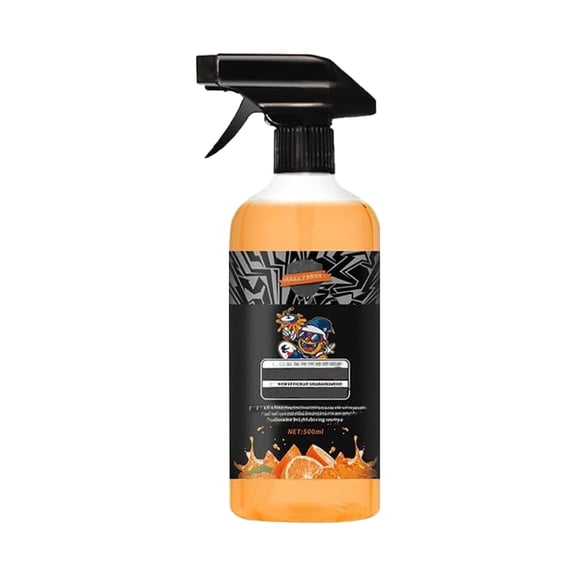 500ml Car Glass Oil Film Foam Cleaner Spray, Oil Film Emulsion Glass Cleaner, Car Window Cleaner Spray Quick Effect Coating Agent 1PCS