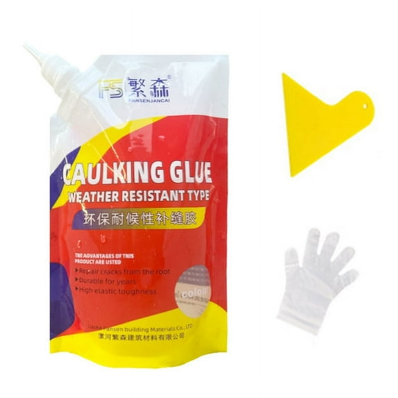 500ml Cement Crack Repair Sealant – Waterproof Plugging and Joint Filler for Wall and Floor, Top Wall Floor Leak Repair Pouring Cement Crack Repair Plugging Sealant 500ml