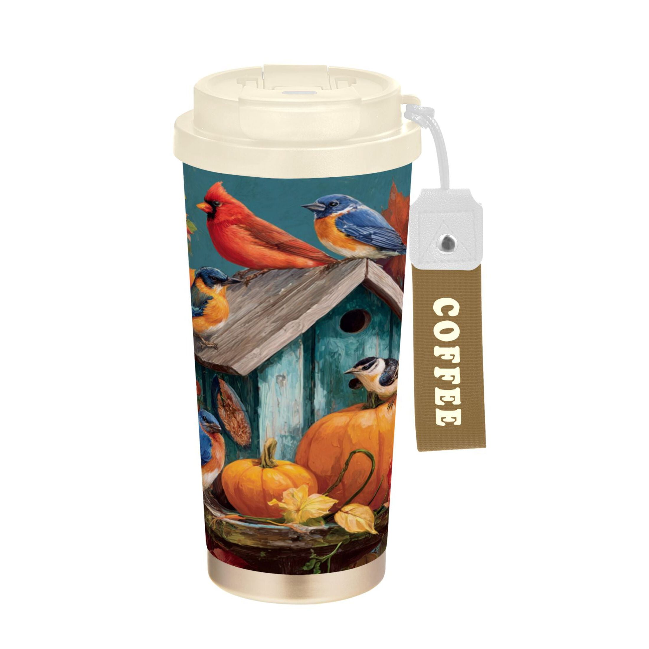 500ml Double Wall Vacuum Insulated Tumblers Stainless Steel Coffee