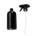 500ml Empty Brown Glass Spray Bottles Portable Refillable Container