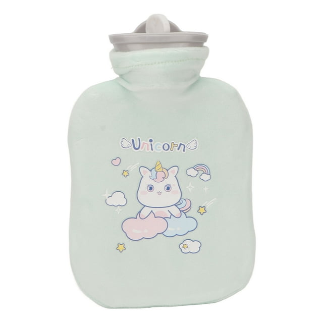 500ml Hot Water Bottle Bag Thicken Pain Reduction Hot Cold Compress