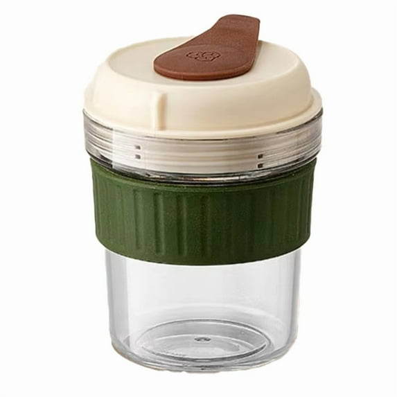 500ml Ice Maker Cup with Pressing Type Ice Tray,Silicone Cold Brew Coffee Maker for Outdoor Use, Portable Iced Drink Cup,1 x Coffee cold extraction cup