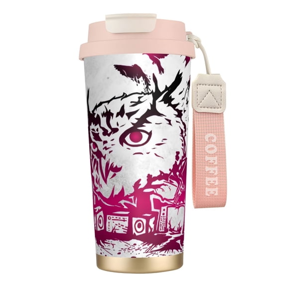 500ml Leak Proof Reusable Vacuum Insulated Mug Three Days Grace (25) 316 Stainless Steel Coffee Cup Pink Tumbler