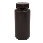 500ml Plastic Wide Mouth Chemical Laboratory Reagent Bottle Sample Bottle Brown