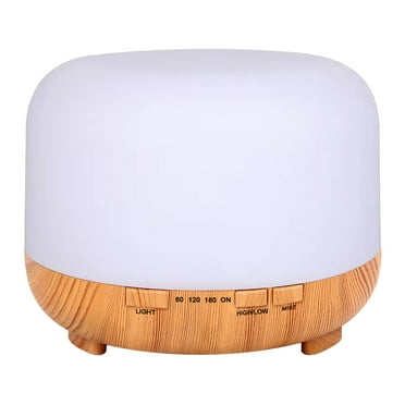 500ml Premium Oil Diffuser 5 In 1 Aromatherapy Aromatherapy Oil Humidifier Evaporator Timer And Automatic Off 7 LED Light Colors