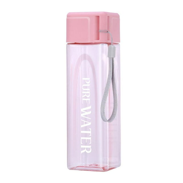 500ml Simple Square Water Bottle New L1W7
