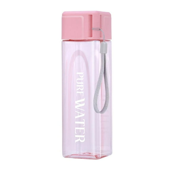 500ml Simple Square Water Bottle New R7Y8 B4B0 I2V5