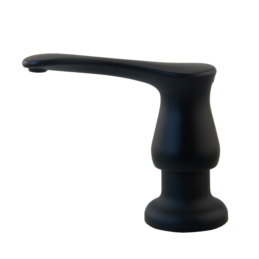 500ml Soap Dispenser for Kitchen Sink Matte Black/Brushed Nickel Soap