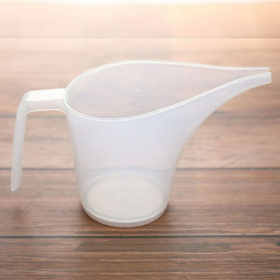 500ml Tip Mouth Measuring Jug Plastic Graduated Cup Liquid Measure Cup Container