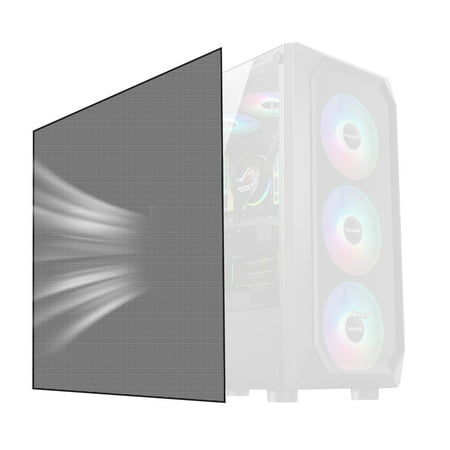 500mm 19.68inch DIY Computer PC Case and Fans PVC Dustproof Mesh Filter Cover with 3M Magnetic Strip for Computer Chassis Speakers and More