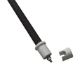 thumbnail image 1 of 500mm 500w 110v  Ceramic Heater Tube Far Infrared Sauna Heating Element Blackbody Ceramic Infrared Heater Tube ForSauna Room, 1 of 4