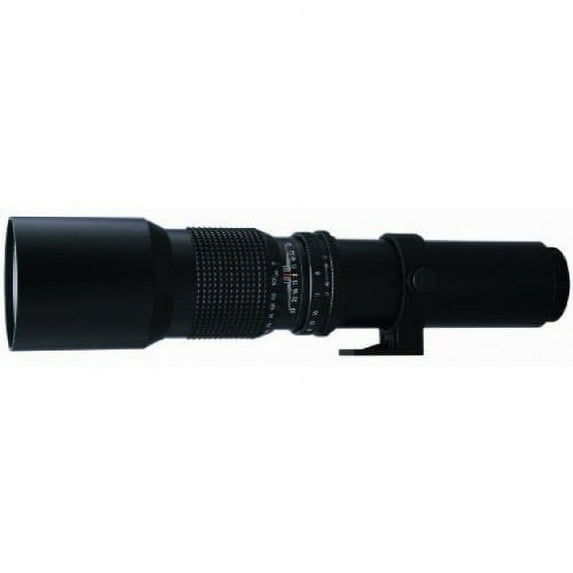 500mm f/8 Telephoto Lens (T Mount) with 2x Teleconverter (=1000mm) for Canon T6i, T6s, SL1