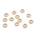 thumbnail image 1 of 500pc 304 Stainless Steel Jump Rings Open Jump Rings Round Ring Real 18K Gold Plated 5x0.8mm, 1 of 2