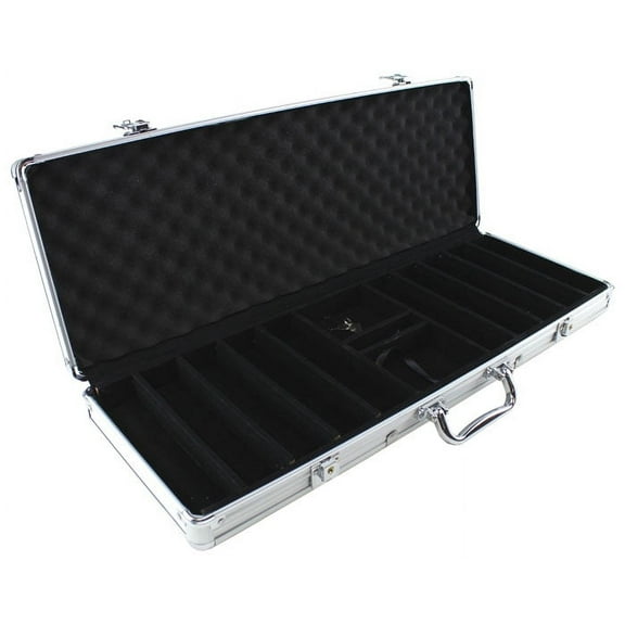 500pc Aluminum Poker Chip Case