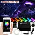 500pc Car Home Headliner Star Light kit Roof Twinkle Ceiling Lights