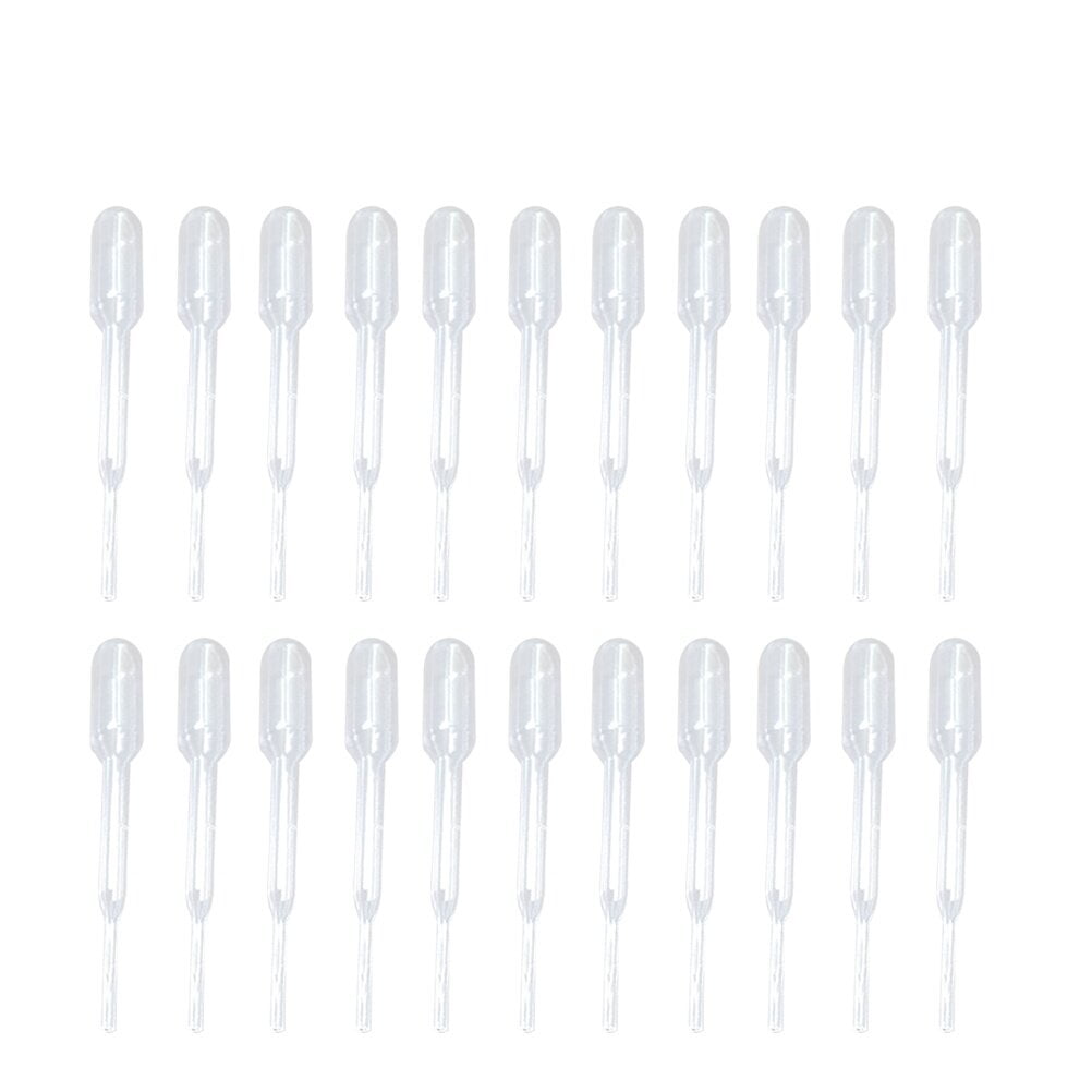 500pcs 0.2ml Disposable Plastic Transfer Pipette Graduated Droppers