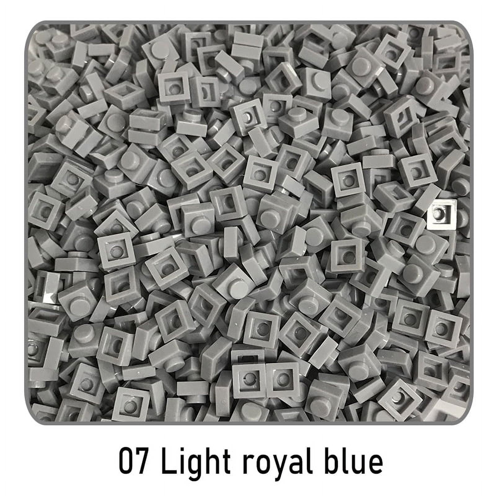 500pcs/100pcs DIY Pixel Art Building Blocks 1x1 Square Bricks Bulk ...