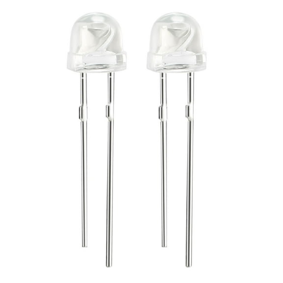 500pcs 5mm Red Diode Lighting Electronics Component Emitting Light 1.9-2.1V