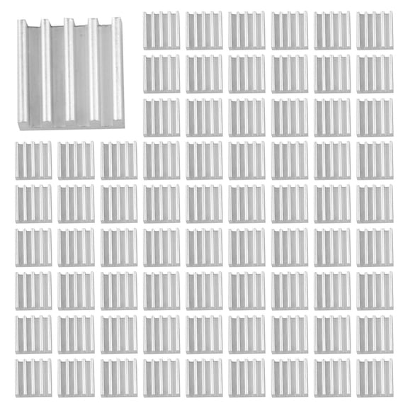 500pcs 9 X 9 X 5mm Mini Aluminium Heatsink for IC LED Chipset RAM