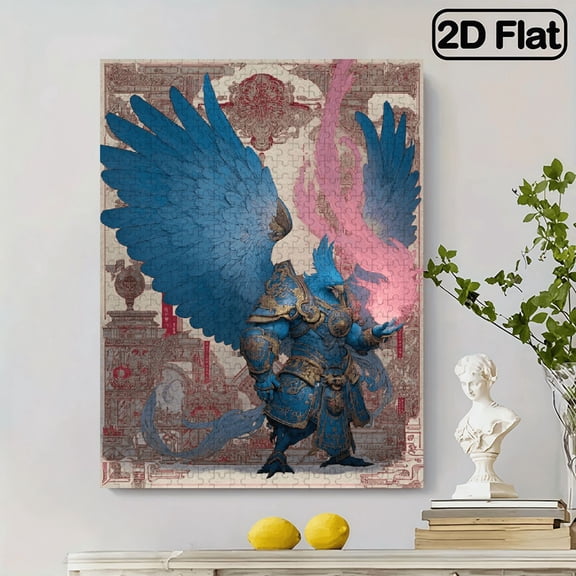 (500pcs) Adult Mini Puzzles, with Yunhui Eagle General Design - Scratch-Resistant, High Difficulty, Suitable for Adults, Family Entertainment, Home Decoration, Halloween, Christmas, And Gift Ide