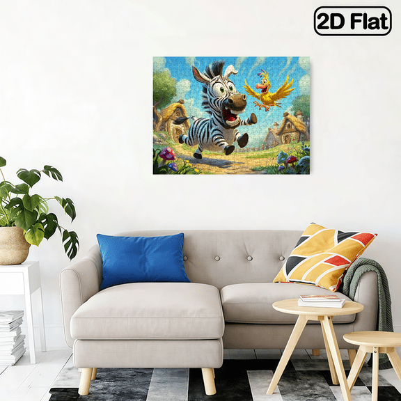 500pcs Adult Puzzle - Large Challenge Puzzle Book for Adults Families, Challenging Brain Teaser with 500 pcs, Portable Gift for Holidays, Activity, Advanced Puzzle Game20.4*14.9 in.