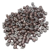 500pcs Aluminum Mini Beads for Hair Extensions Silicone Lined Rings Professional Salon Quality Hair Tools for Styling