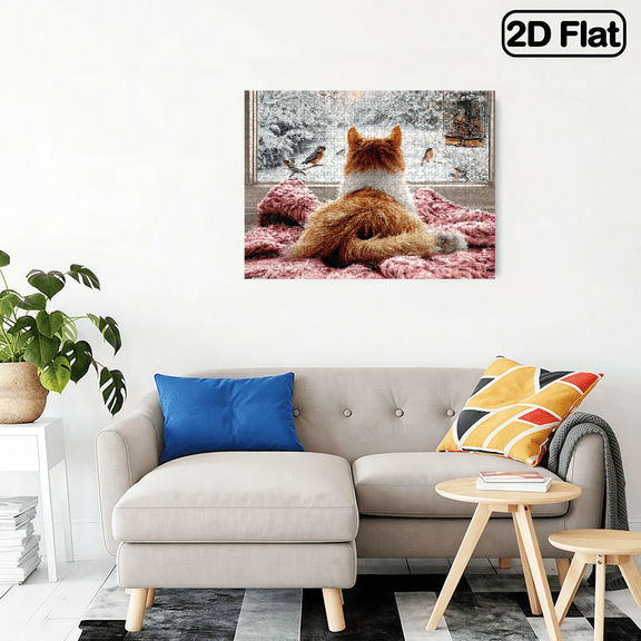 500pcs Bird Puzzle Game Suitable for Family Matching Brain - Portable Box, Challenging Intermediate Puzzles for Family Entertainment, Family Fun,Home Decor, Brain Challenge, Holiday Gift