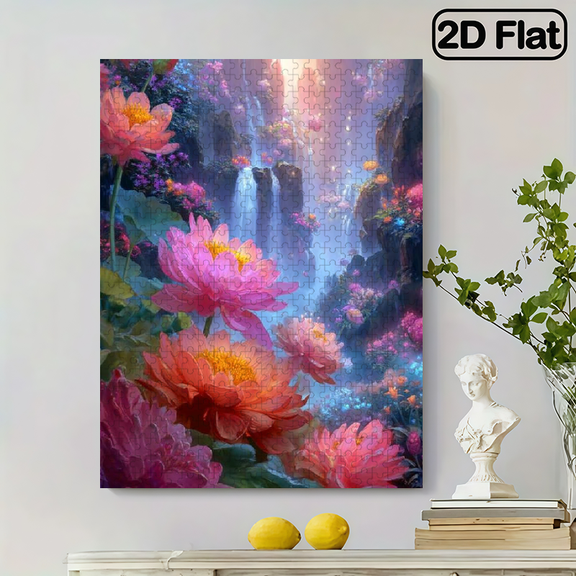 500pcs Black Crow Dead Tree Full Moon Night Scene Puzzle, Ideal Home Decoration Gift, Adult Educational Fun Creative Puzzle Game, Family Interactive Puzzle, Unique Challenging Large Animal Puzzl