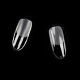 thumbnail image 1 of 500pcs Clear Nail Tips, Soft Gel Full Coverage Nail Tips for Soak Nail Extension Kit - False Nails Acrylic Nail Tips 12 Sizes-oval, 1 of 5