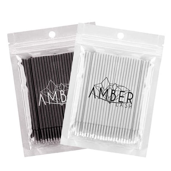 500pcs Disposable Micro Brushes Applicators (Green)