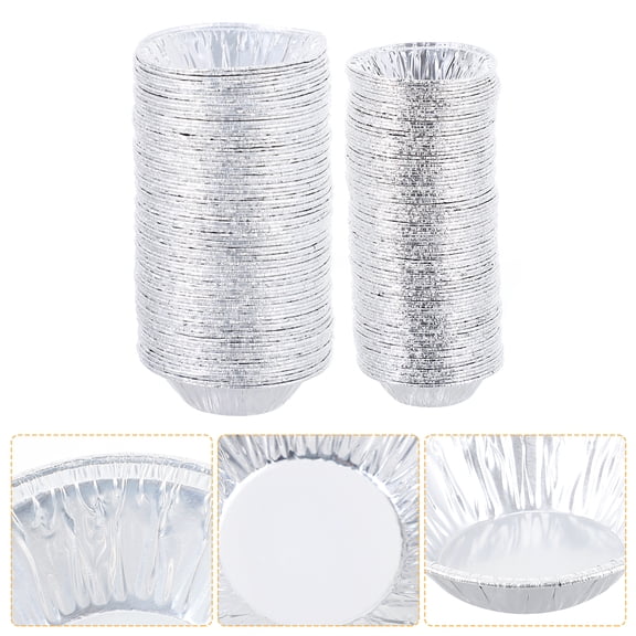 500pcs Egg Tart Molds Muffin Bakery Cups Disposable Egg Tart Molds for Bakery