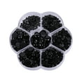 500pcs Eyes And Noses Craft Doll Eyes Black Eyes For Puppet Button Hook