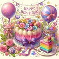 thumbnail image 1 of 500pcs Happy Birthday Cake Puzzles for Adults, Jigsaw Puzzle Challenging Educational Fun Family Activities Games Toys Gifts for Home Decor, 1 of 5