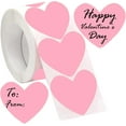 thumbnail image 1 of 500pcs Heart Shaped Color Coding Direct Thermal Labels 2inch -Mother's Day Thermal Sticker Labels-Valentine's Day Labels, 1 of 8
