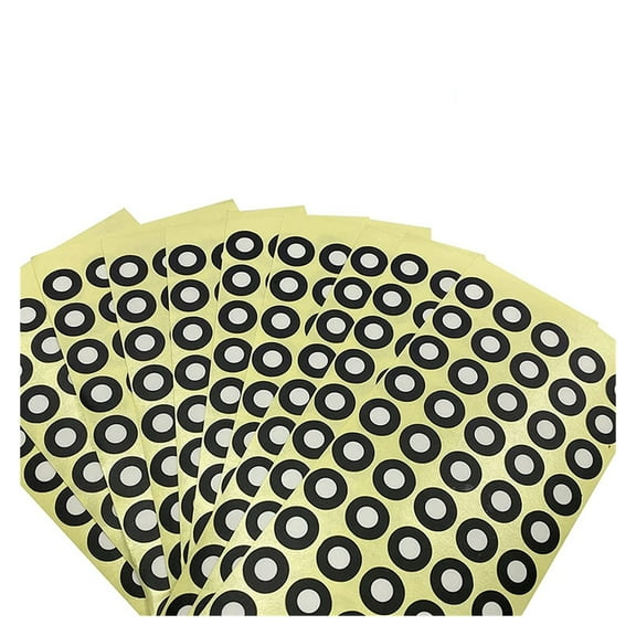 500pcs MARKERS for 3D Scanning 5.0 mm Reference Marking Point Diffuse Reflection Markers for 3D Scanner Positioning targets ,Multi-brand Compatibility