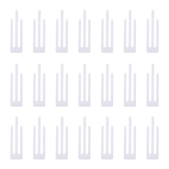 500pcs Multi-functional Plastic Clips Durable Shirt Clips Folding Clothes Clips