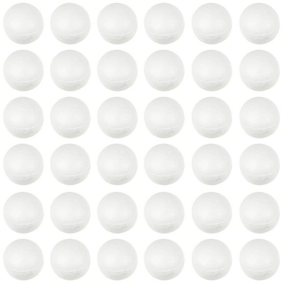 RENACLIPY White Craft Balls 500pcs for Artistic Projects and Decorations