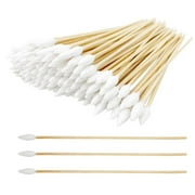 500pcs Precision Cotton Swabs with 6'' Long Sticks for Gun Cleaning or Pets, Makeup