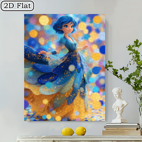 500pcs Princess Jigsaw Puzzle Suitable for - Stress-Relieving Educational Cardboard Puzzle with Whimsical Princess Art, Portable Pieces for Travel, Ideal Gift for Birthday/Christmas/for art Lovers