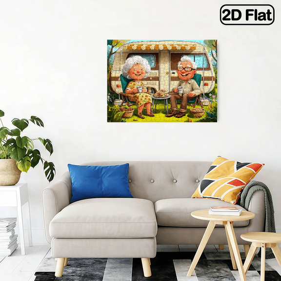 500pcs Puzzle, High Quality, Thick And Durable Seamless Puzzle, Exercises Patience, Focus, And Is a Fun Stress-Relief Family Game Suitable for Adults - Perfect for Family Entertainment