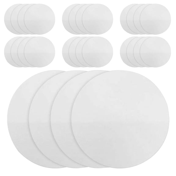 DEEPCRAFF 500Pcs Absorbent Lab Filter Paper for Scientific Experiments Wet Strength