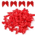 thumbnail image 1 of 500pcs Red Mini Ribbon Bow Mini Fabric Satin Ribbon Flower Bows DIY Wedding Accessories Gift Box Ornament for Wedding Birthday Party Decoration, 1 of 6