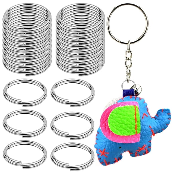 500pcs Silver Alloy Split Jump Rings Double Loop Split Rings Round Wire Ring Connectors for DIY Necklace Bracelet Jewelry Making Crafting Findings10 mm