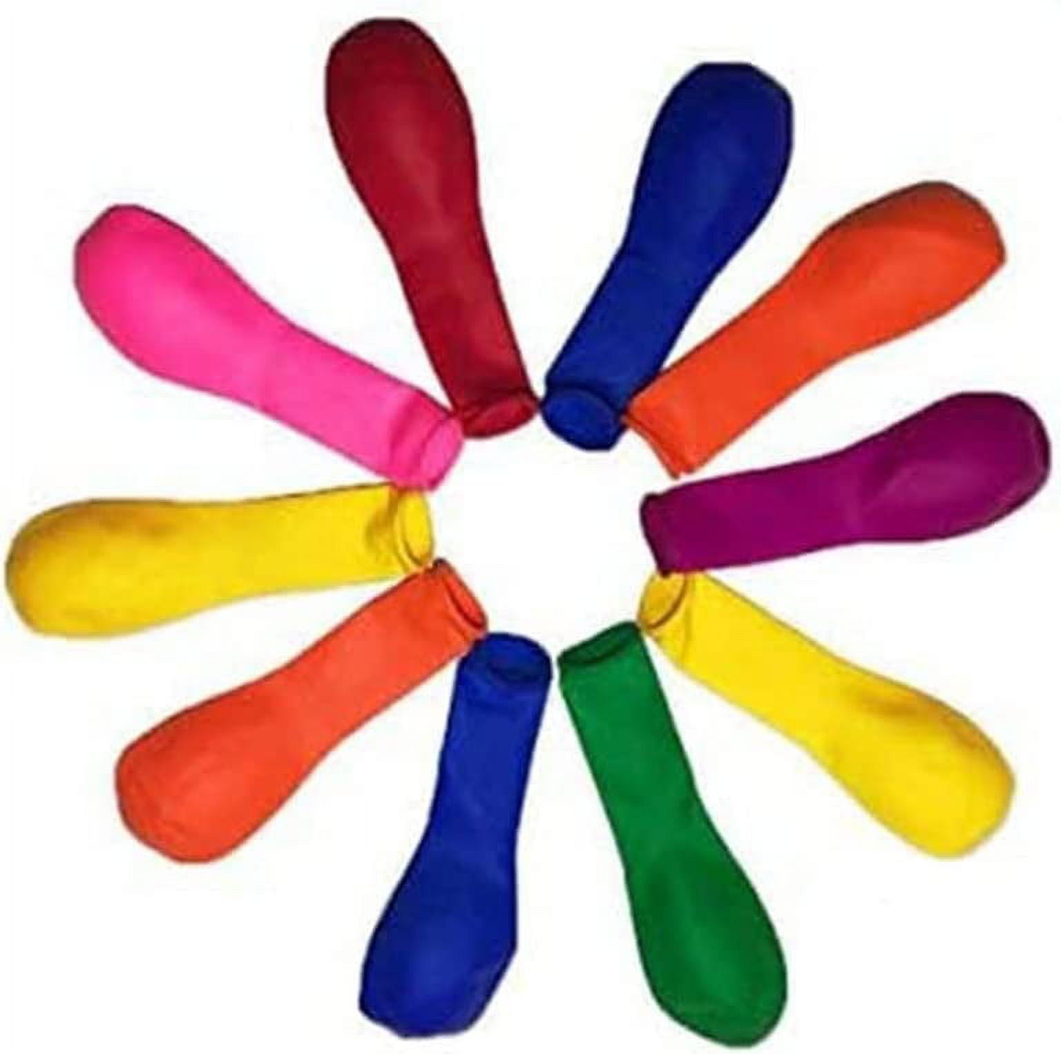 500pcs Small Latex Water Balloons,Colorful Air Balloons,Biodegradable