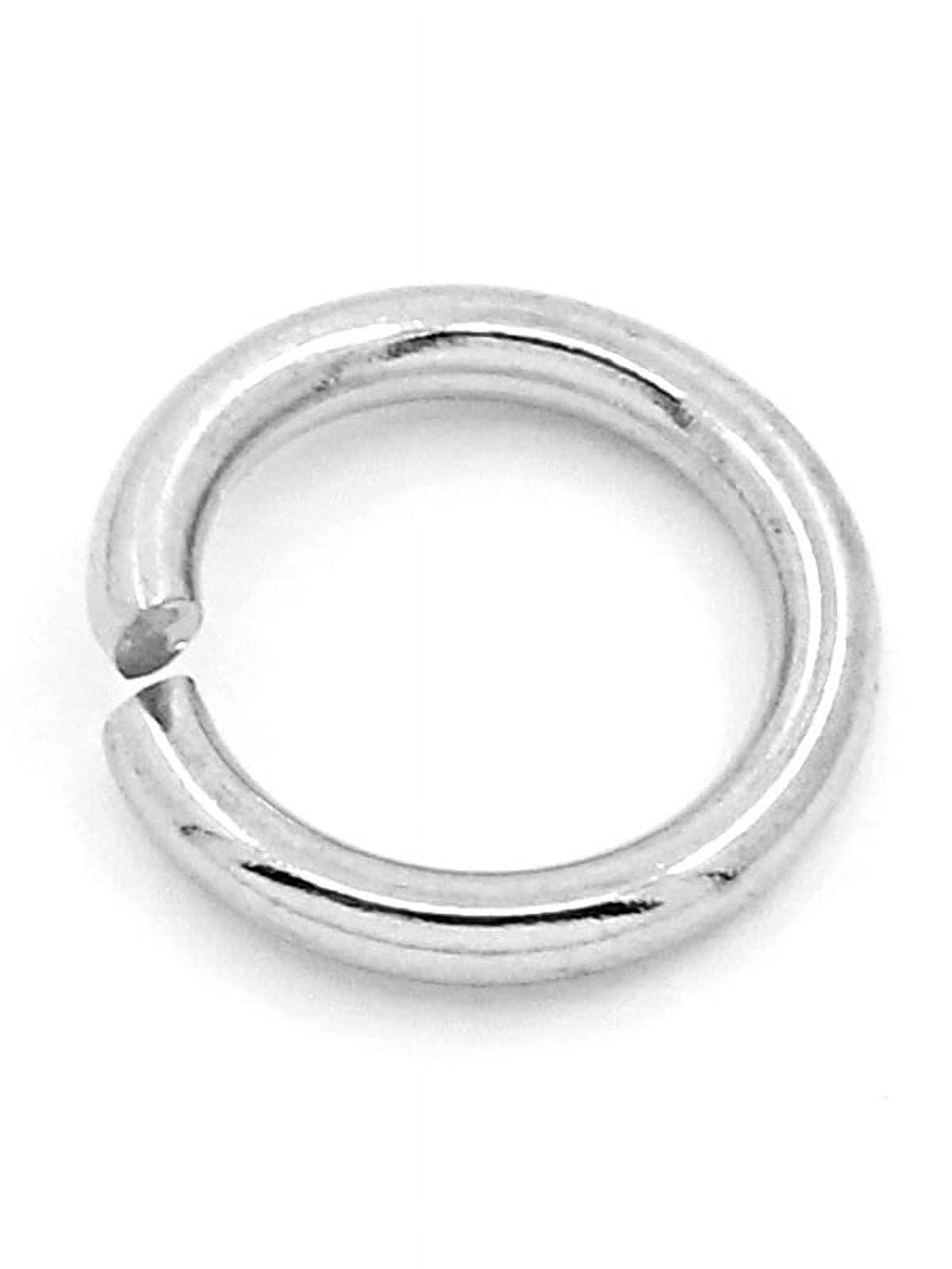 Mr. Pen- Open Jump Rings, Silver, 1014 Pcs, 6 Sizes Open Jump Rings for Jewelry Making, Silver Jump Rings and Lobster Clasps, Jewelry Jump Rings