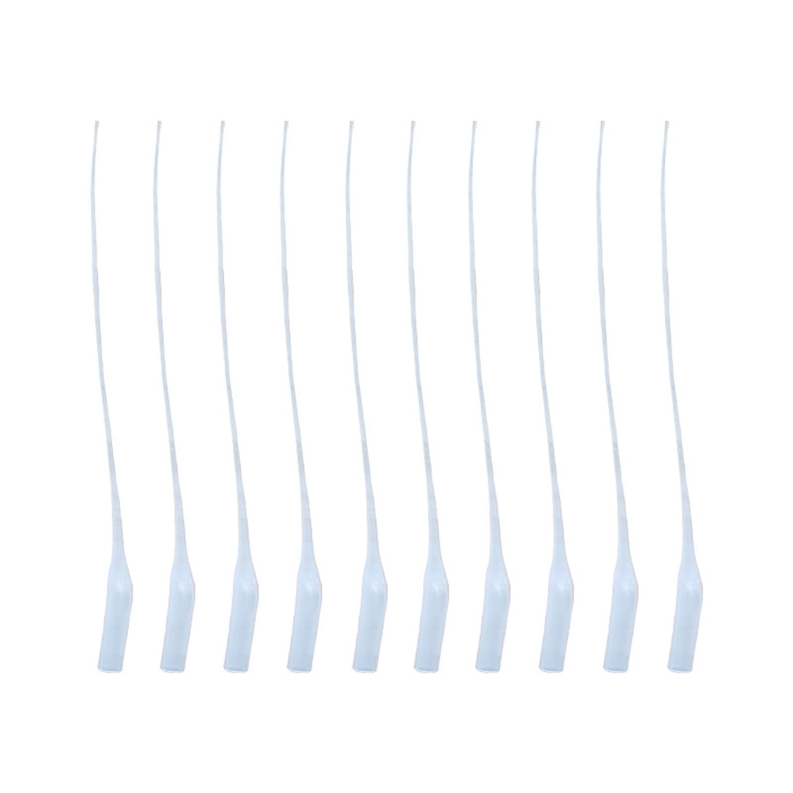 500pcs White Glue Tip Glue Extender Plastic Glue Bottle Micro Tip Ultra